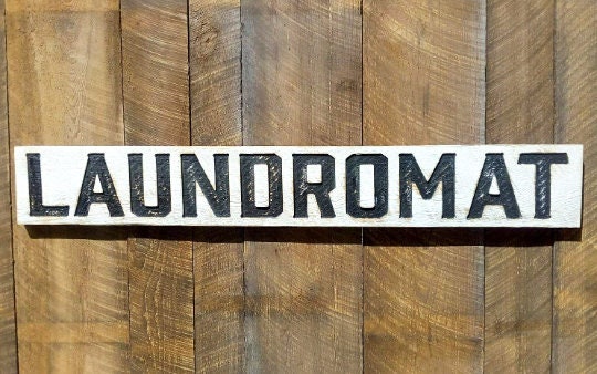 Laundromat Sign