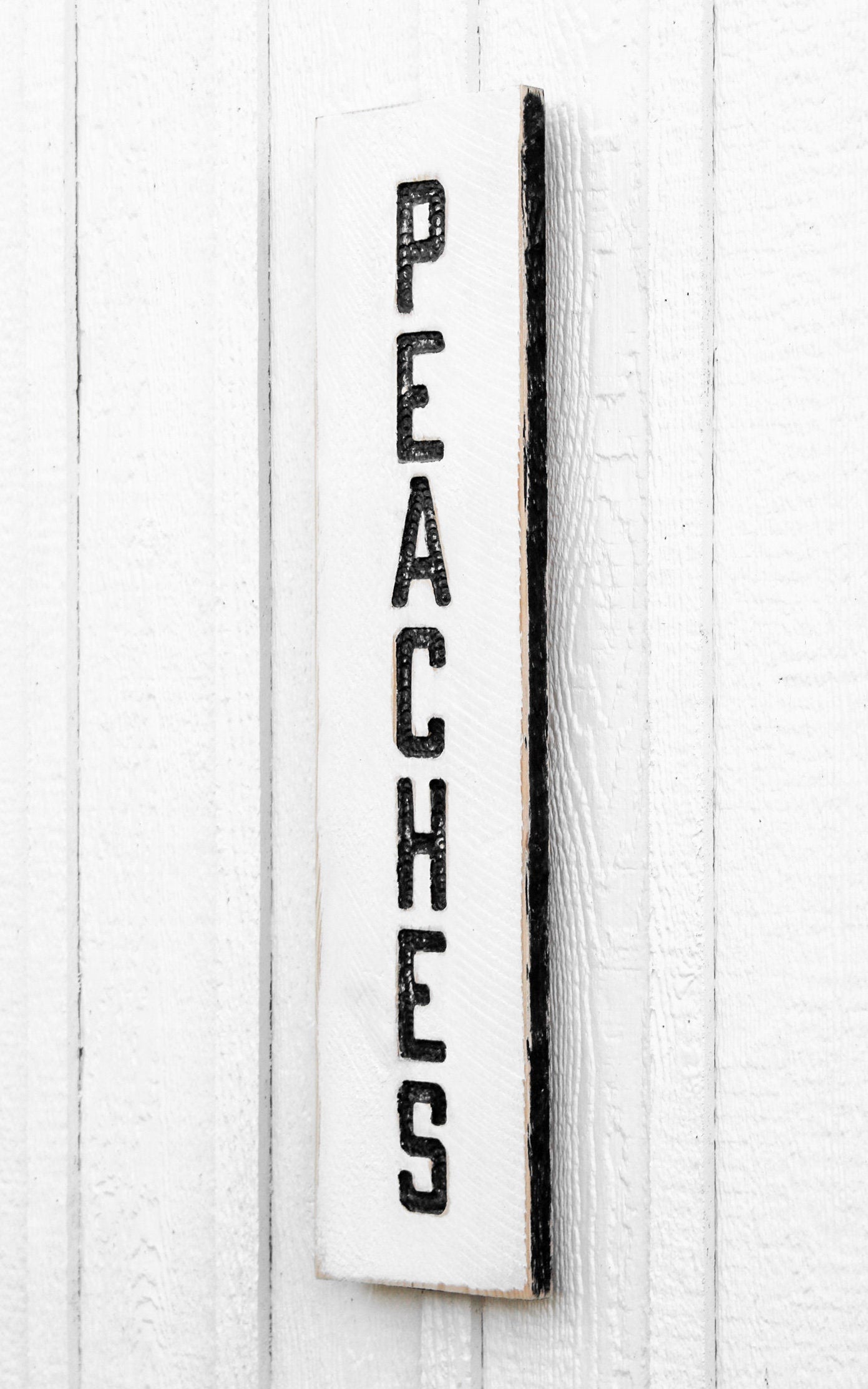 Peaches Sign - Vertical