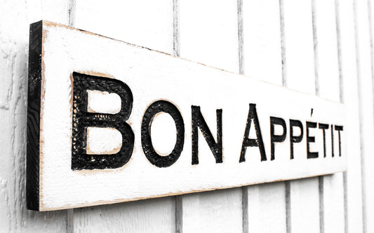 Bon Appetit Sign