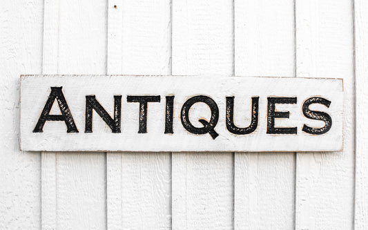 Antiques Sign - Horizontal