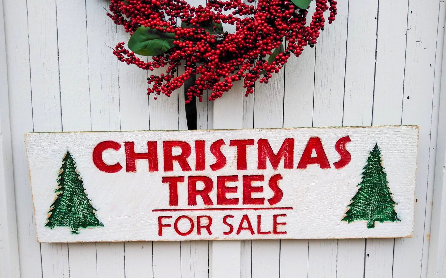 Christmas Trees for Sale Sign