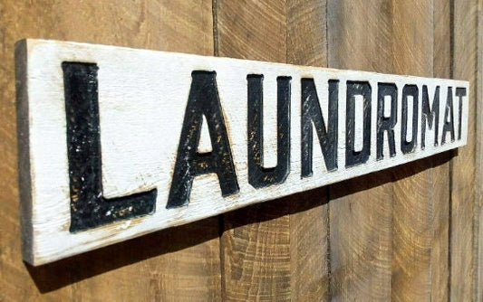 Laundromat Sign