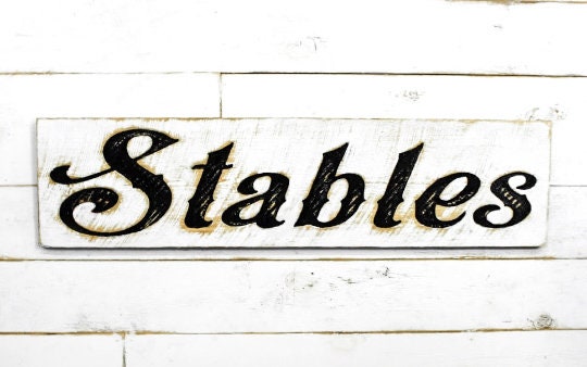 Stables Sign