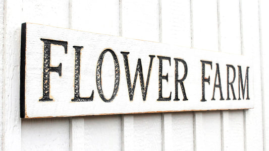 Flower Farm Sign