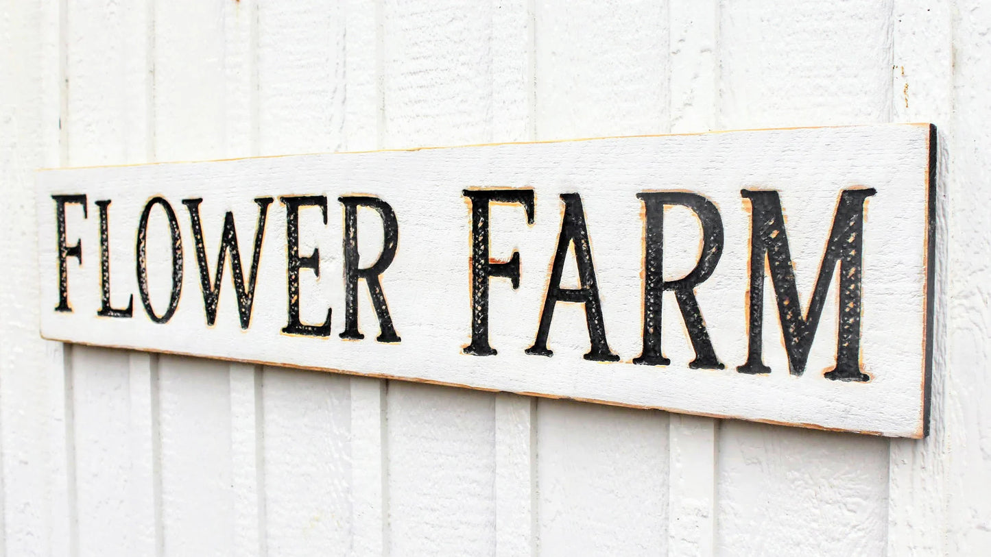 Flower Farm Sign