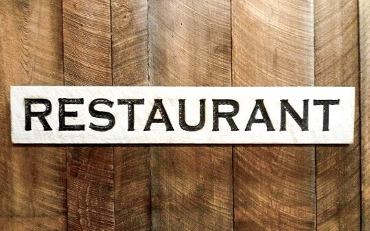 Restaurant Sign