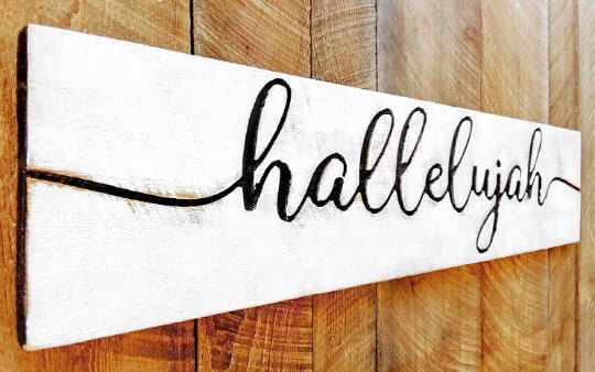 Hallelujah Sign