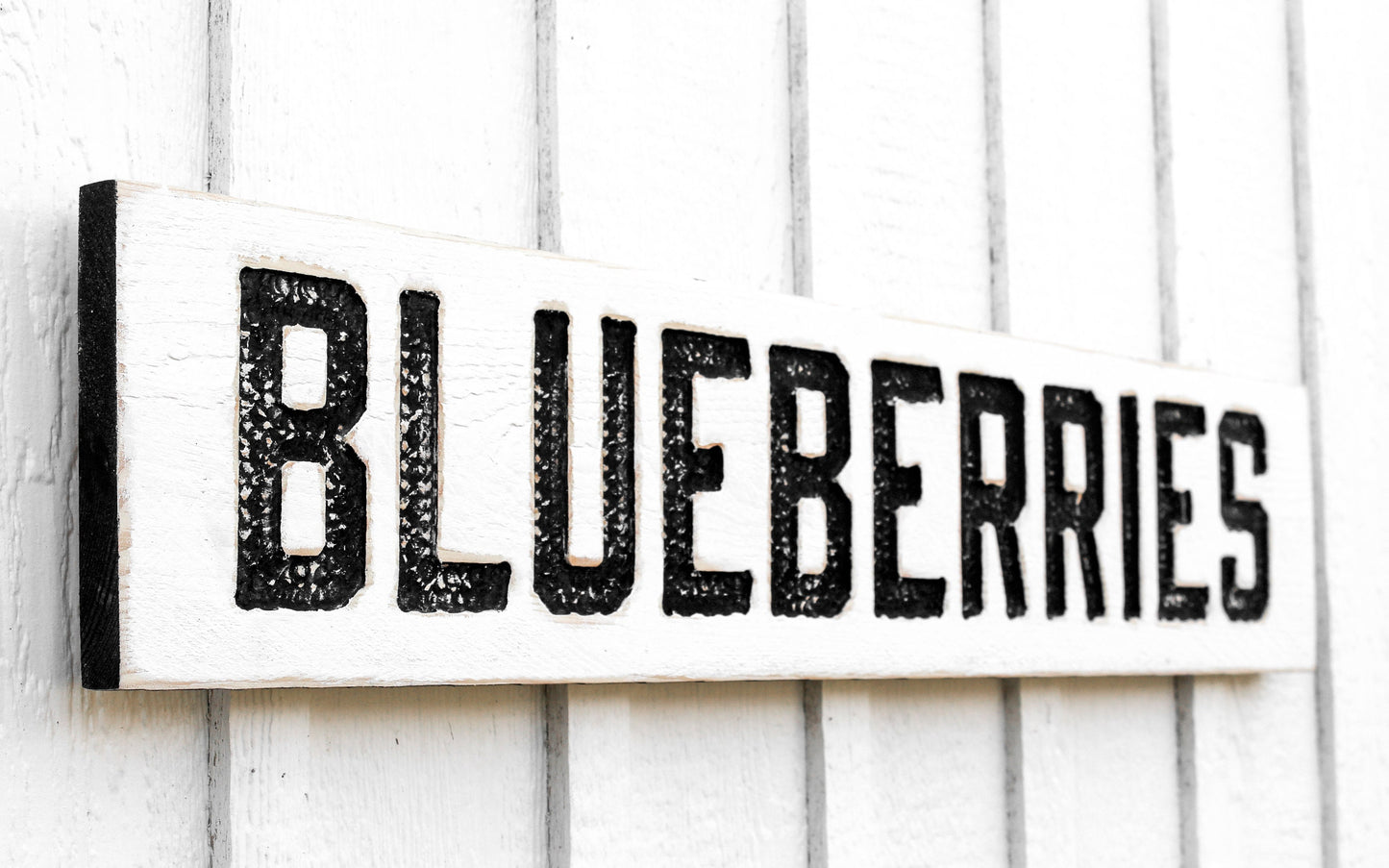 Blueberries Sign