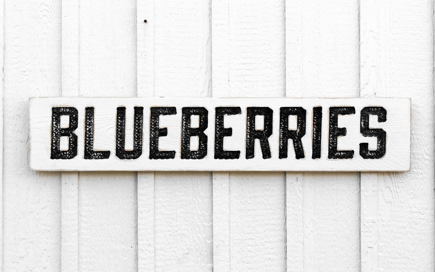 Blueberries Sign