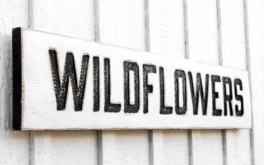 Wildflowers Sign