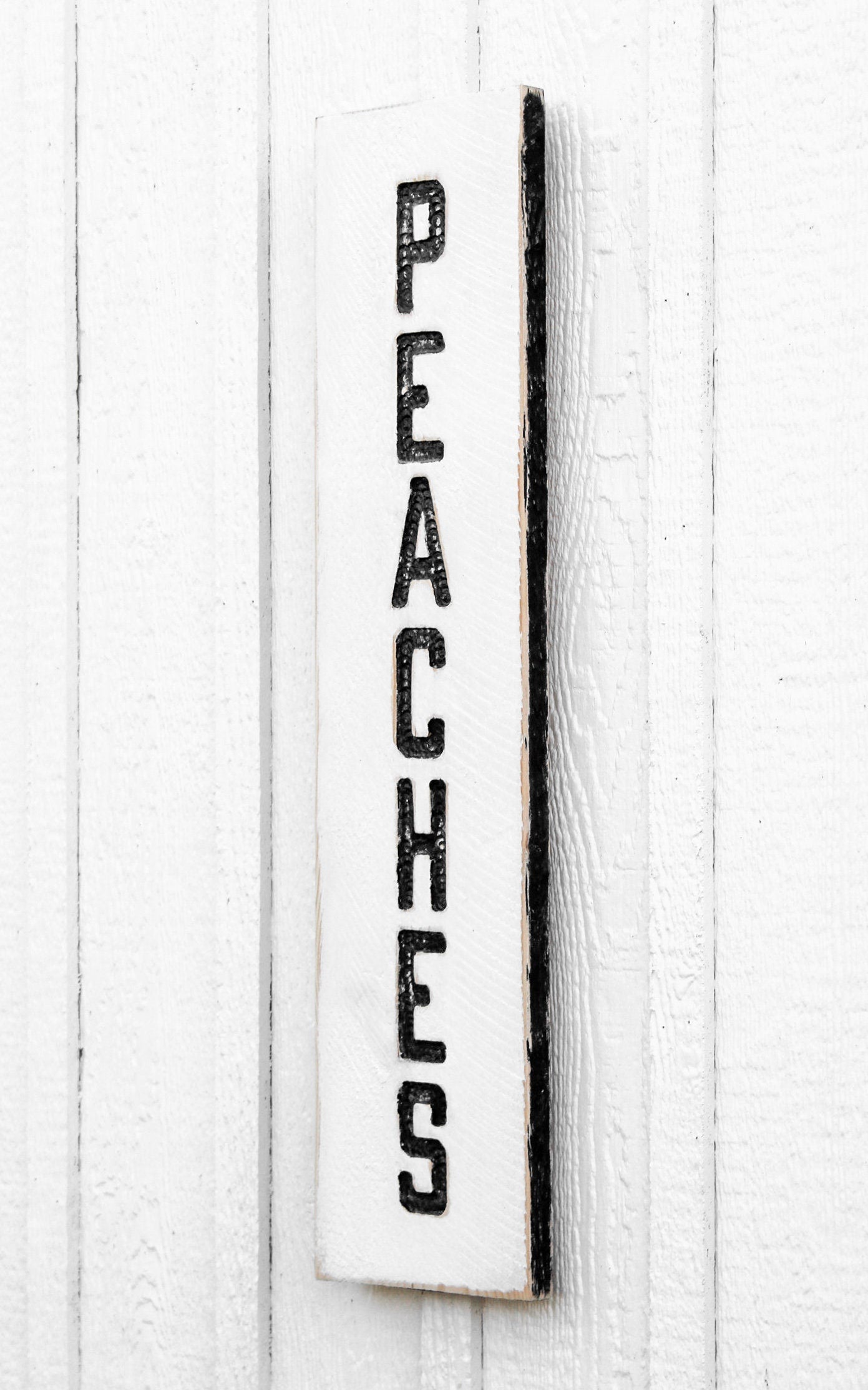 Peaches Sign - Vertical