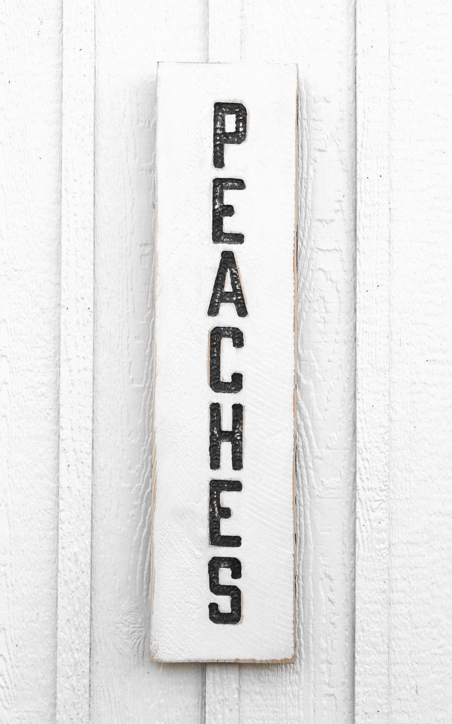 Peaches Sign - Vertical