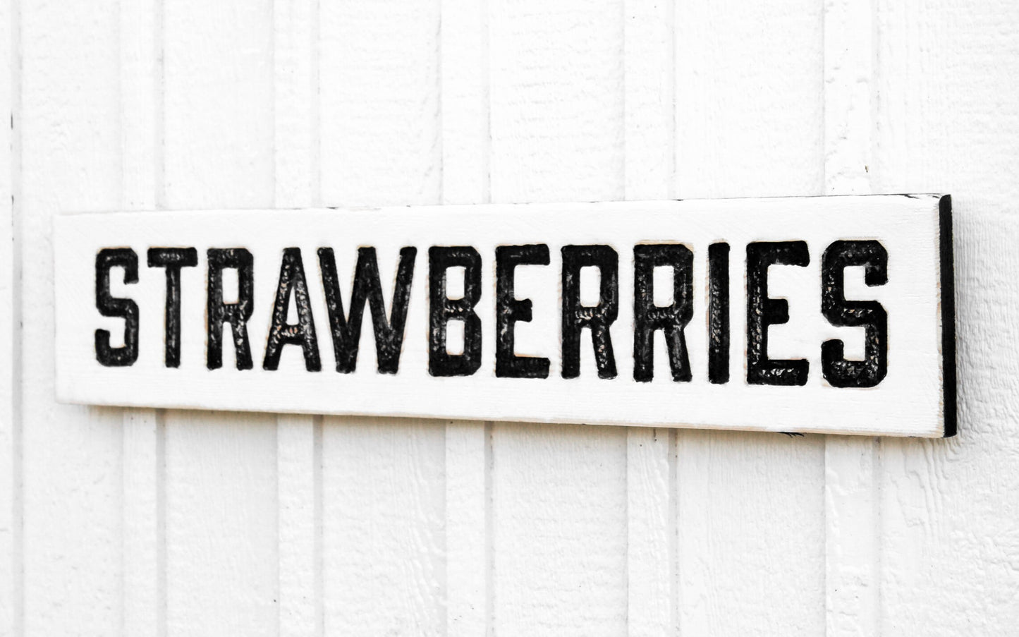 Strawberries Sign