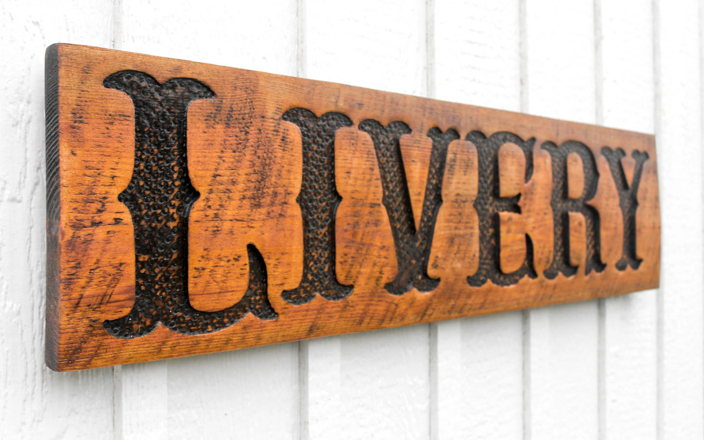 Livery Sign - Stained