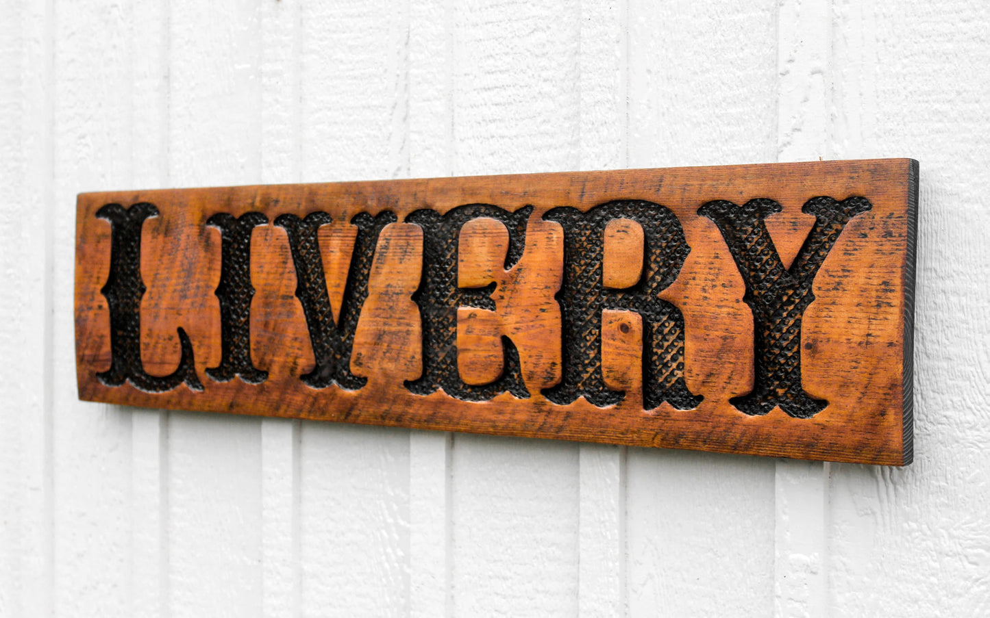 Livery Sign - Stained