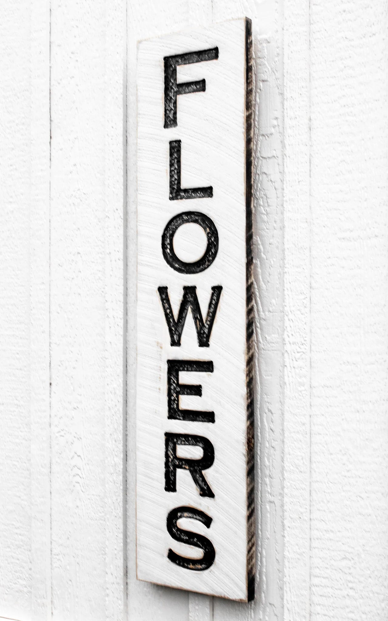 Flowers Sign - Vertical