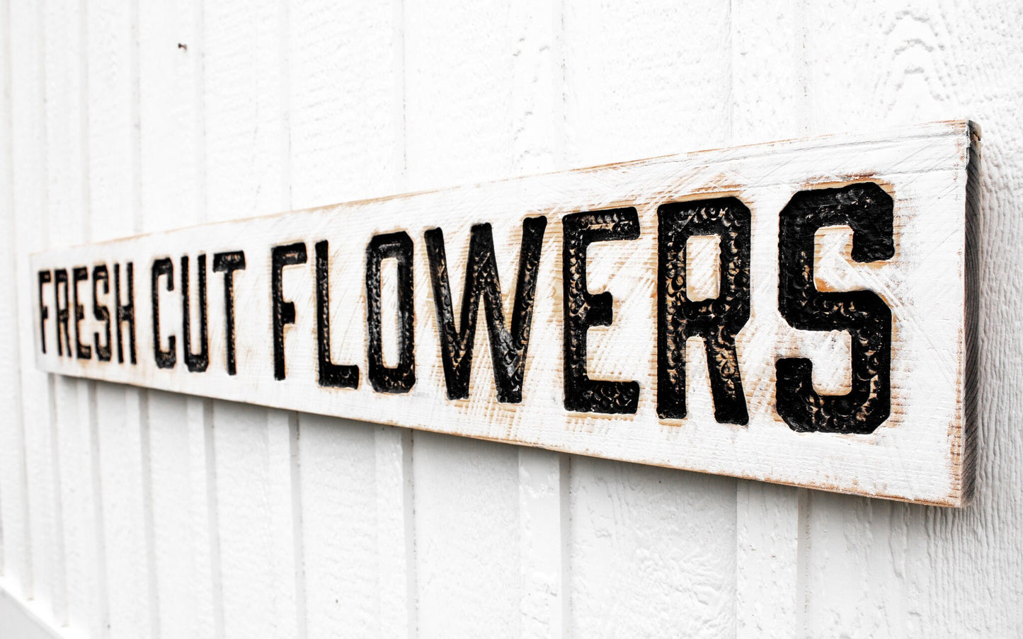 Fresh Cut Flowers Sign