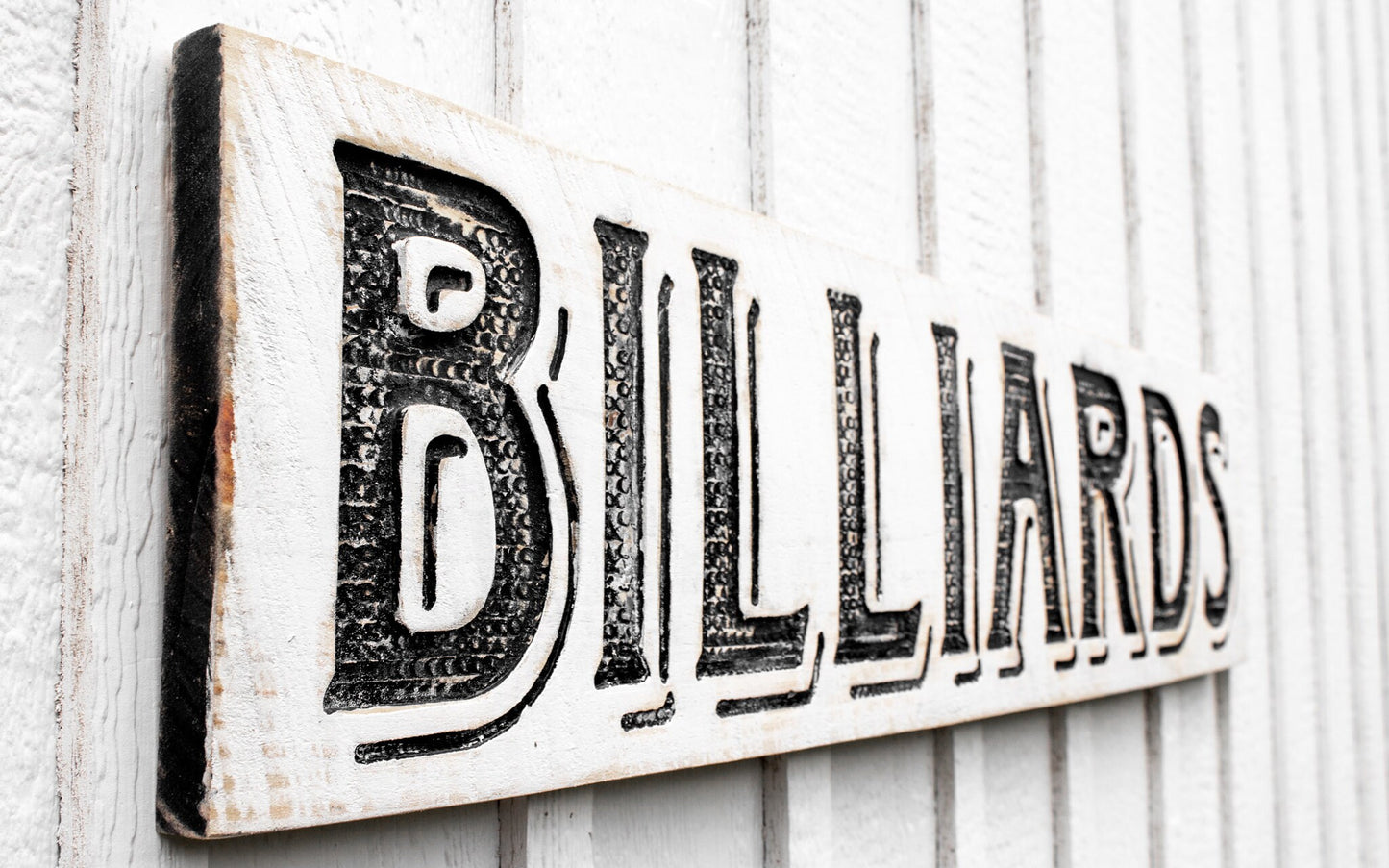 Billiards Sign