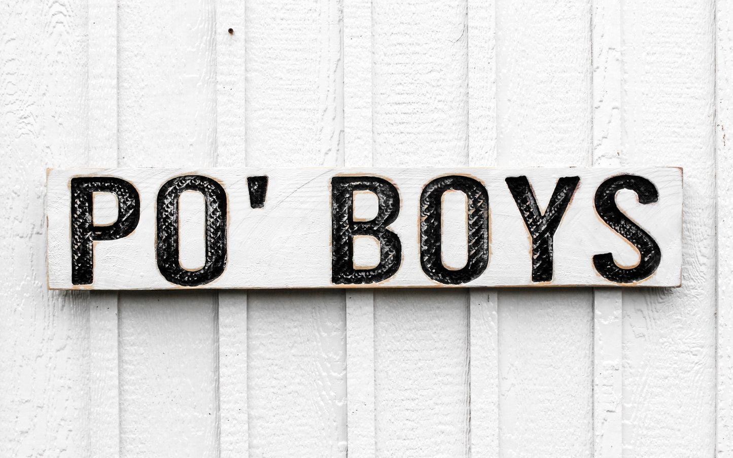 Po' Boys Sign