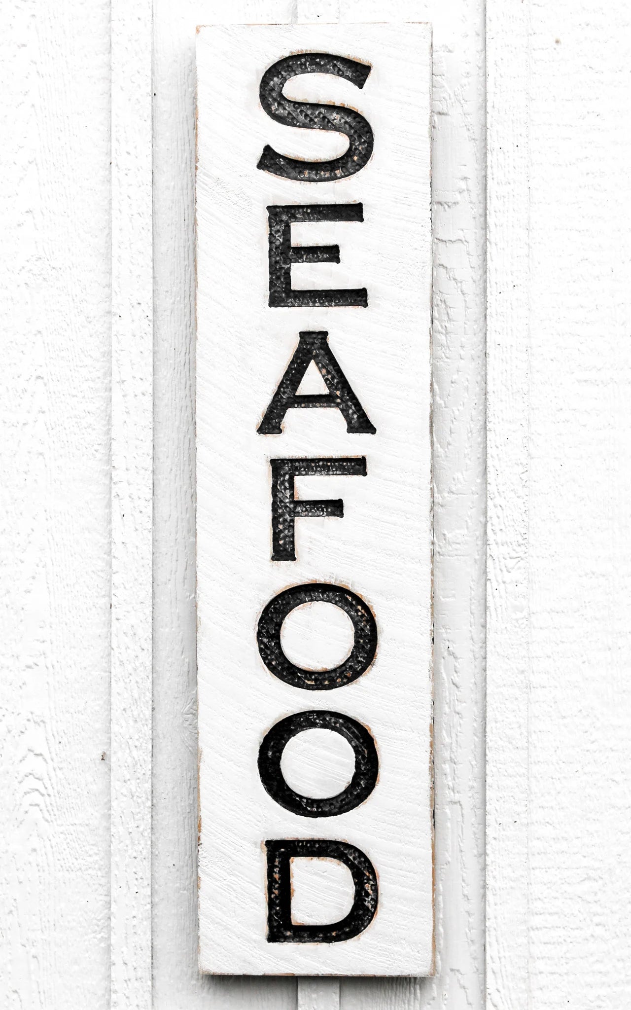 Seafood Sign - Vertical