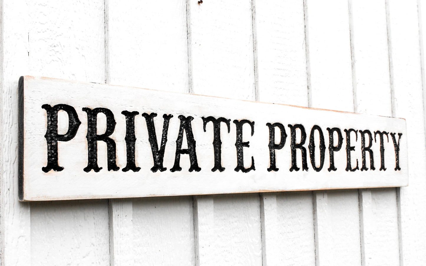 Private Property Sign