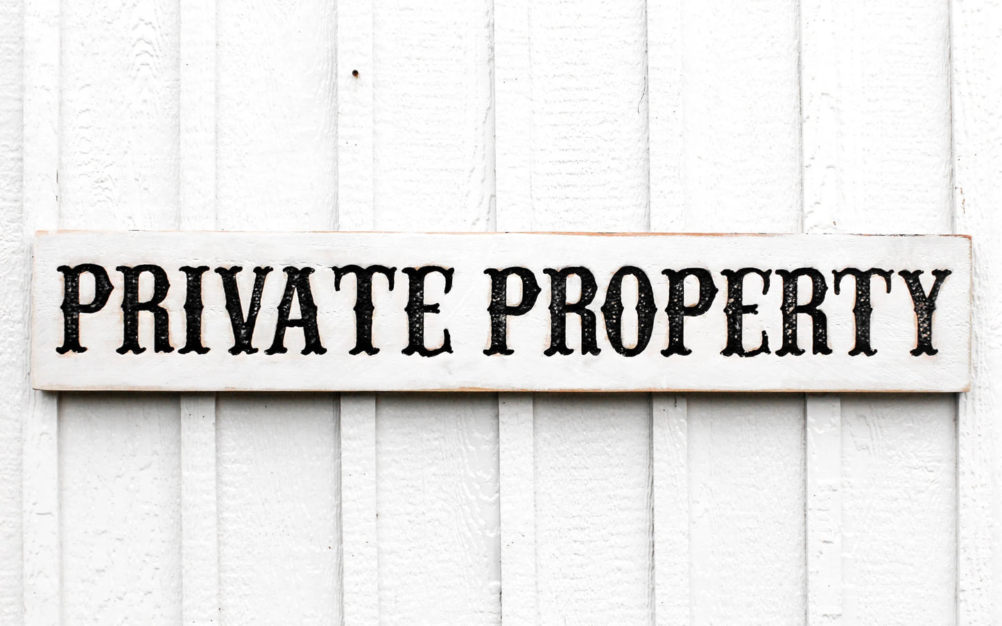 Private Property Sign