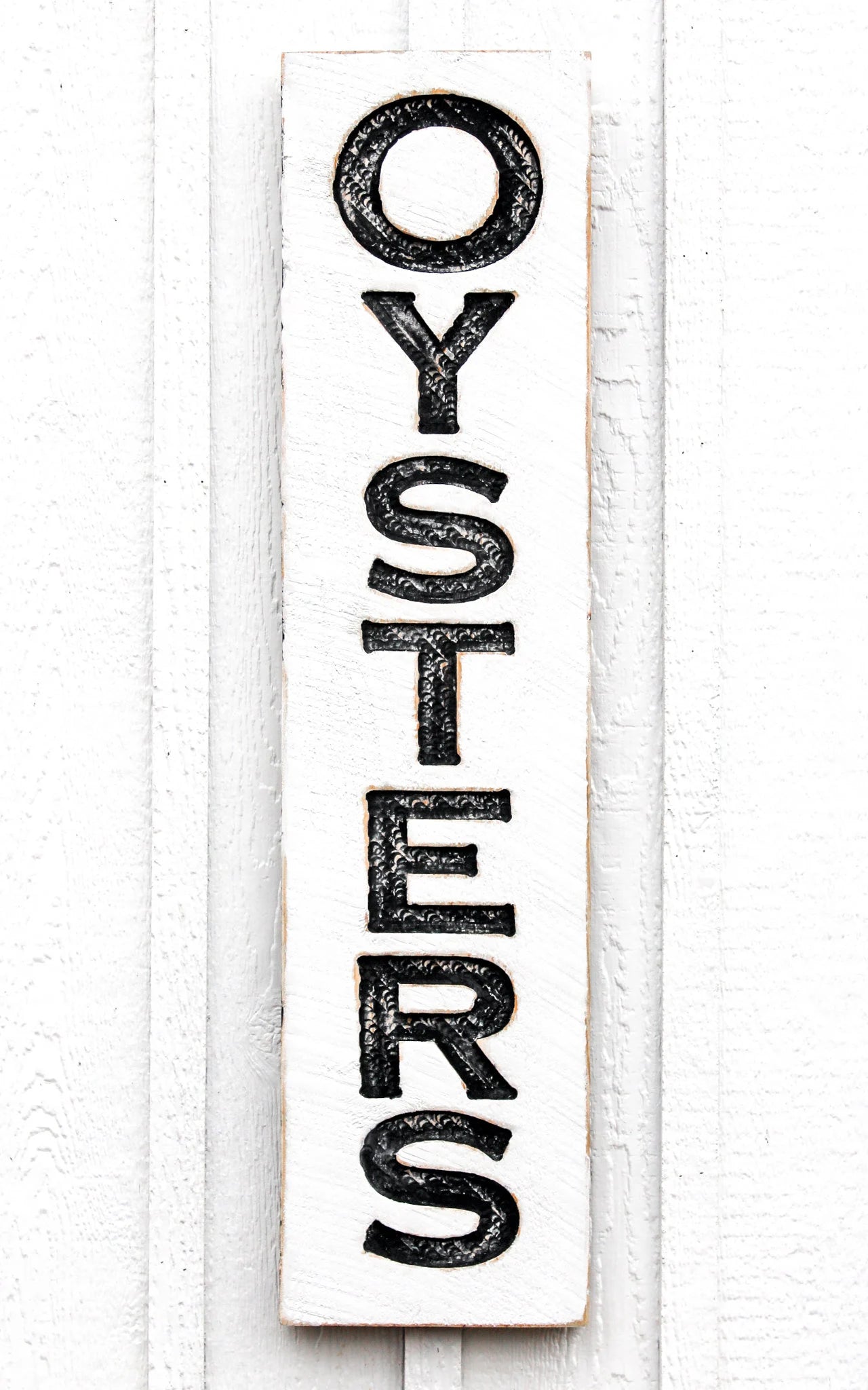 Oysters Sign - Vertical