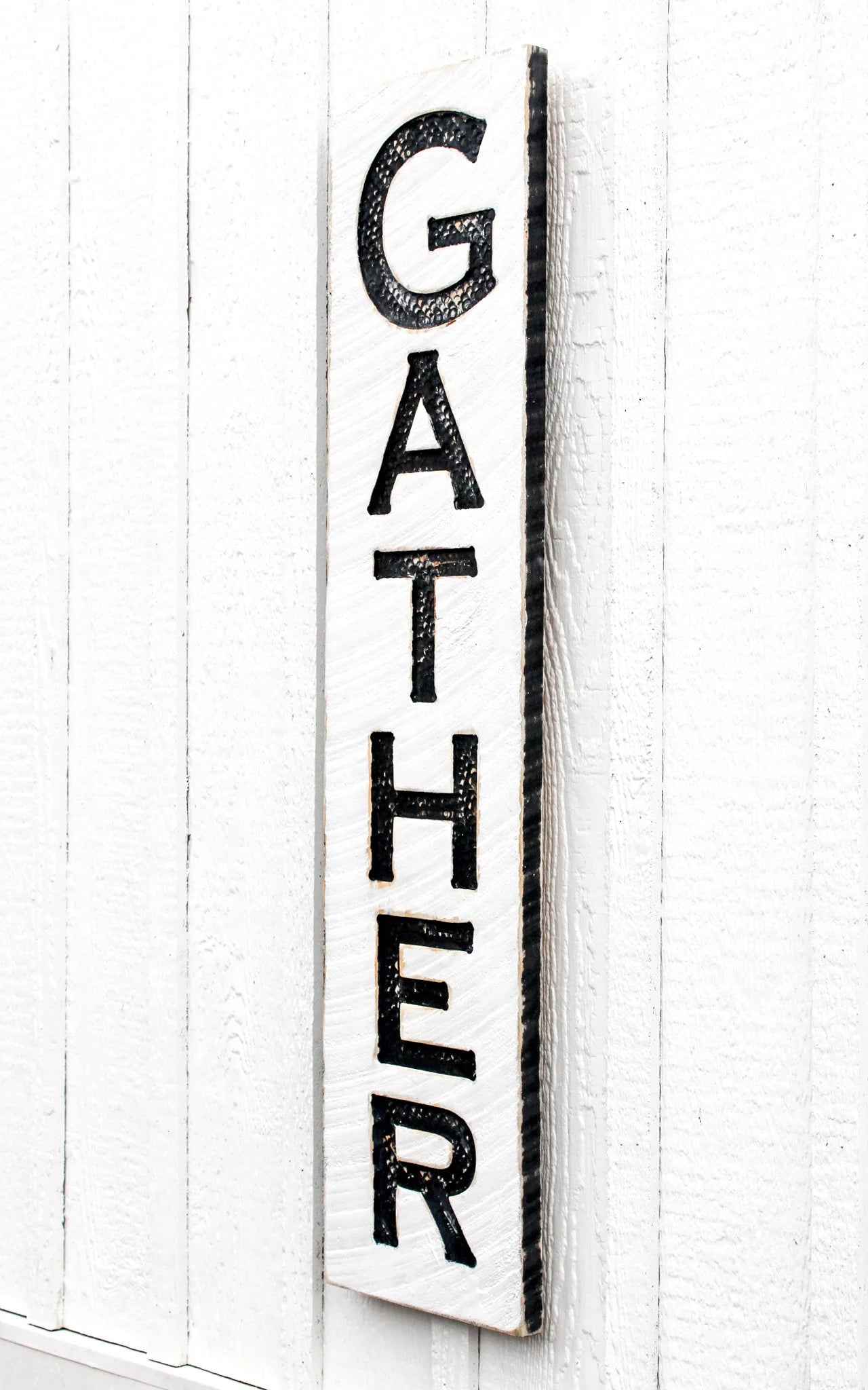 Gather Sign - Vertical