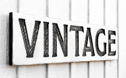 Vintage Sign - Horizontal