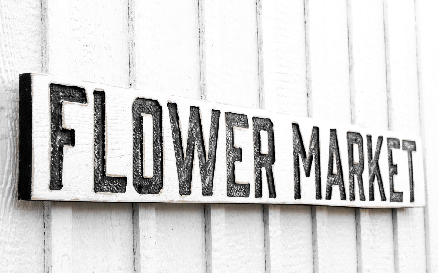 Flower Market Sign