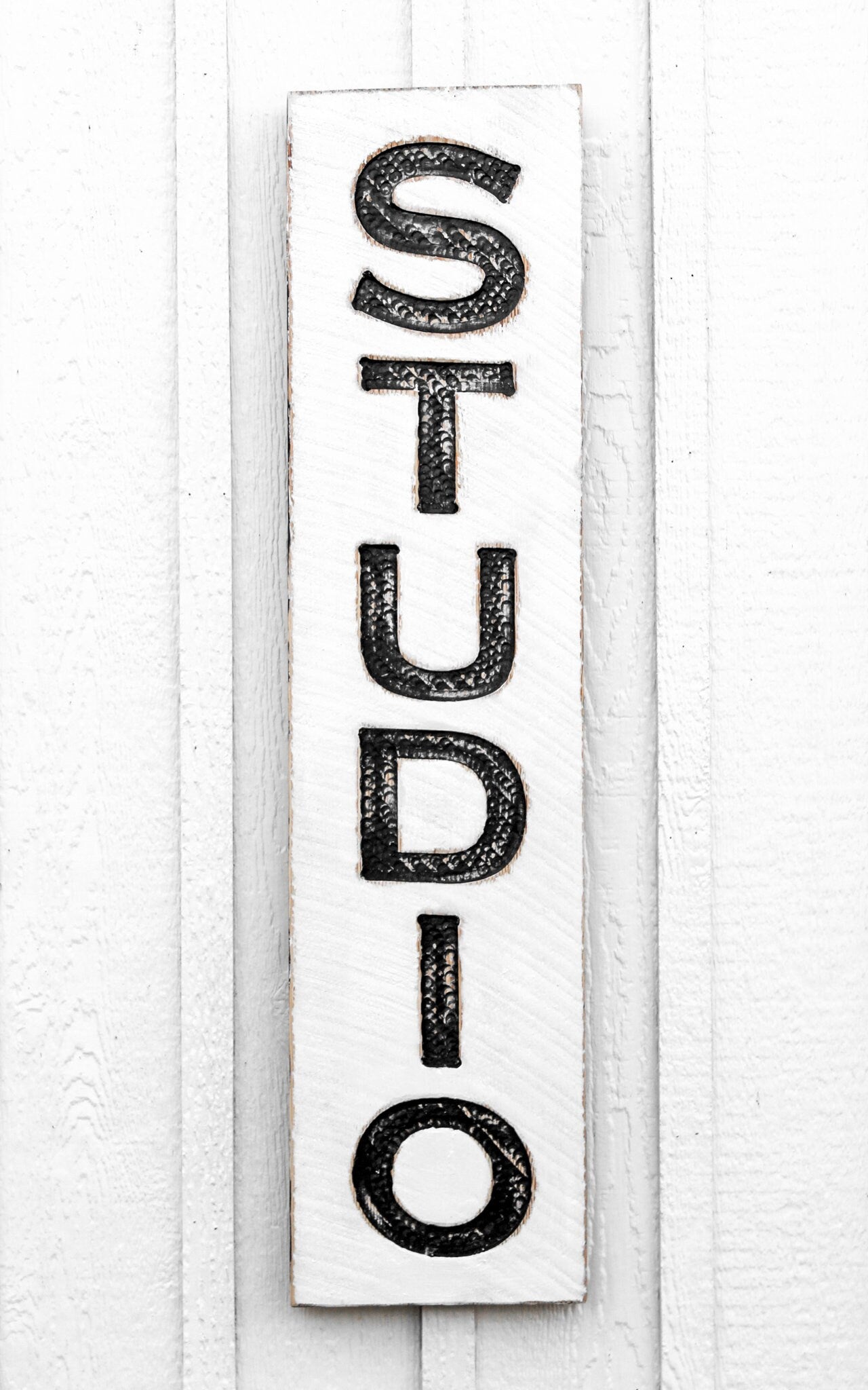 Studio Sign - Vertical