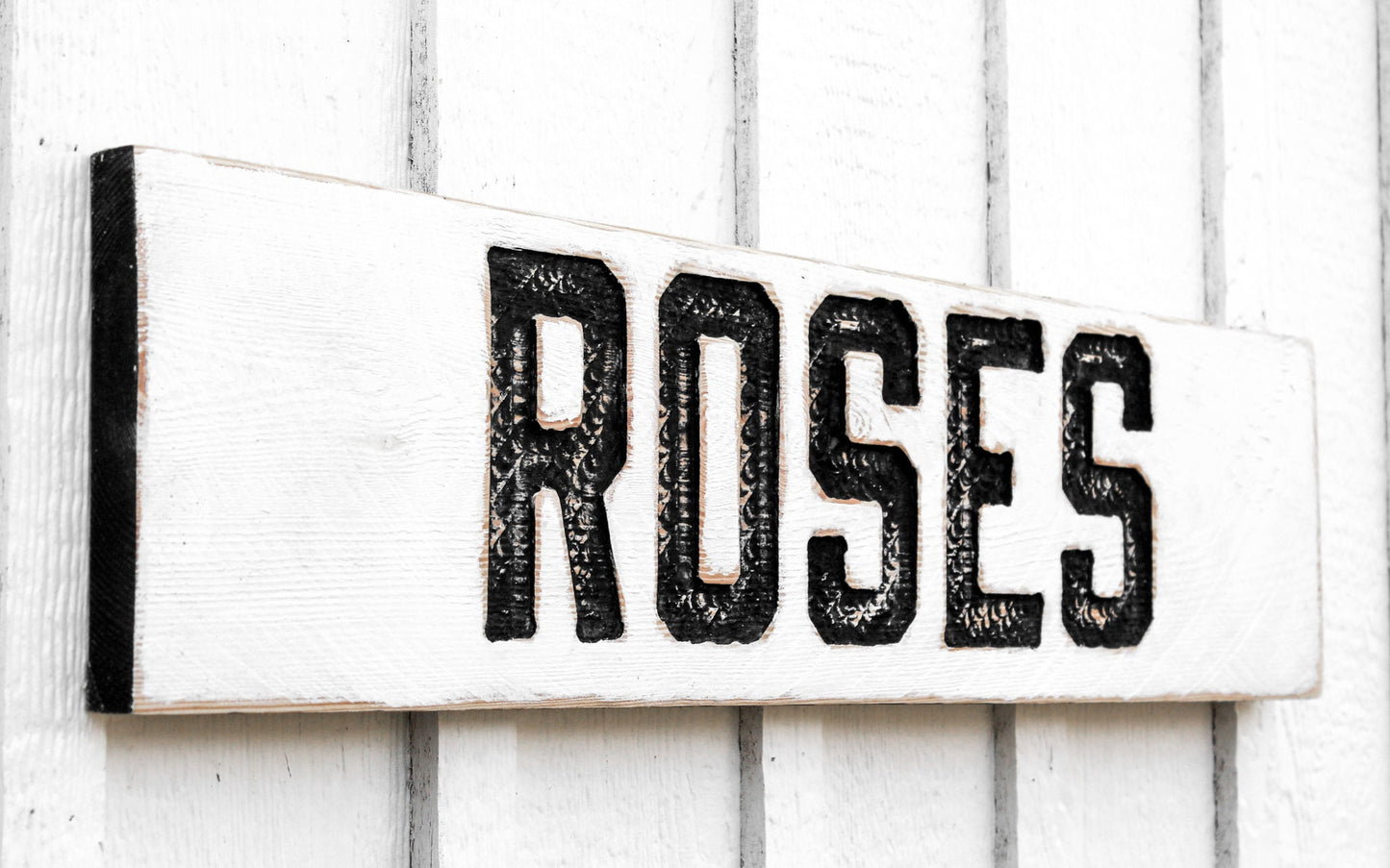 Roses Sign - Horizontal