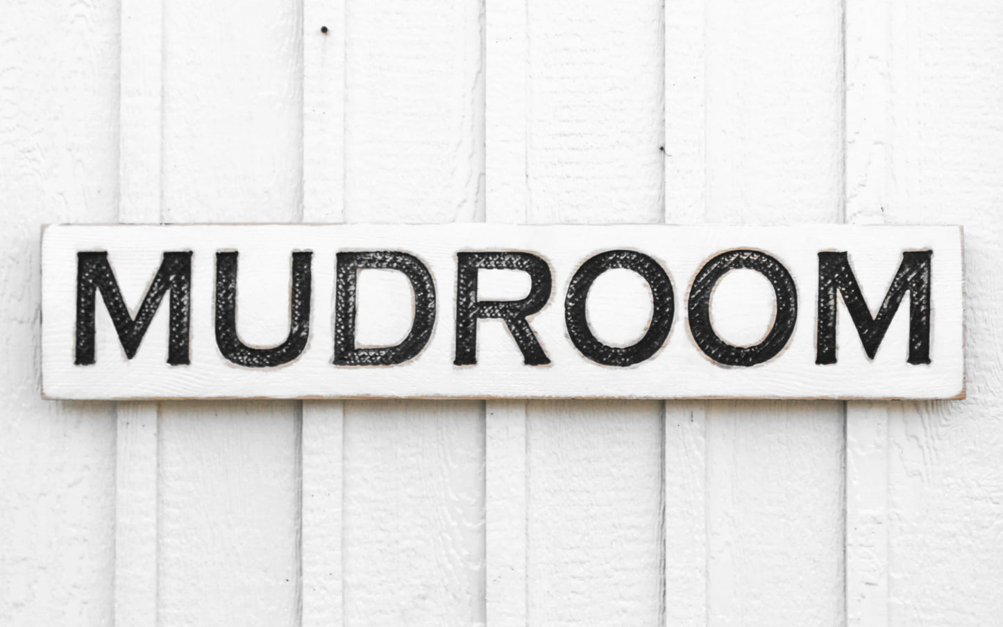 Mudroom Sign - Horizontal