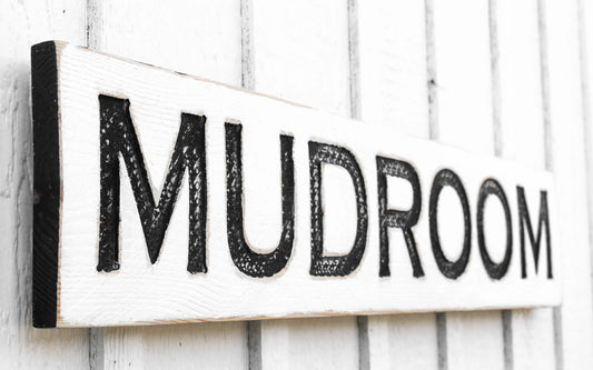 Mudroom Sign - Horizontal