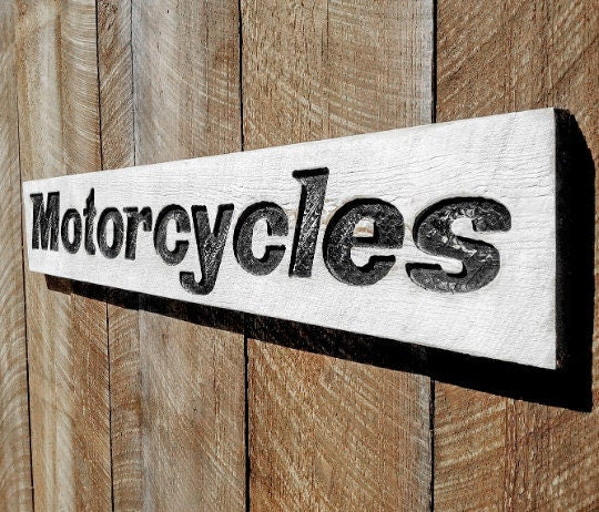 Motorcycles Sign