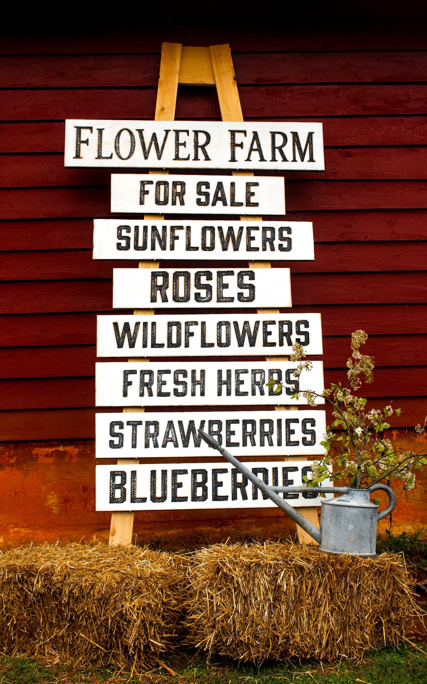 Roses Sign - Horizontal