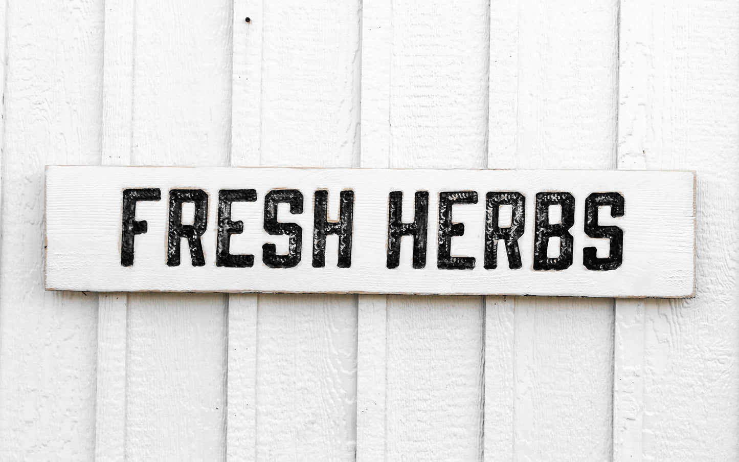 Fresh Herbs Sign