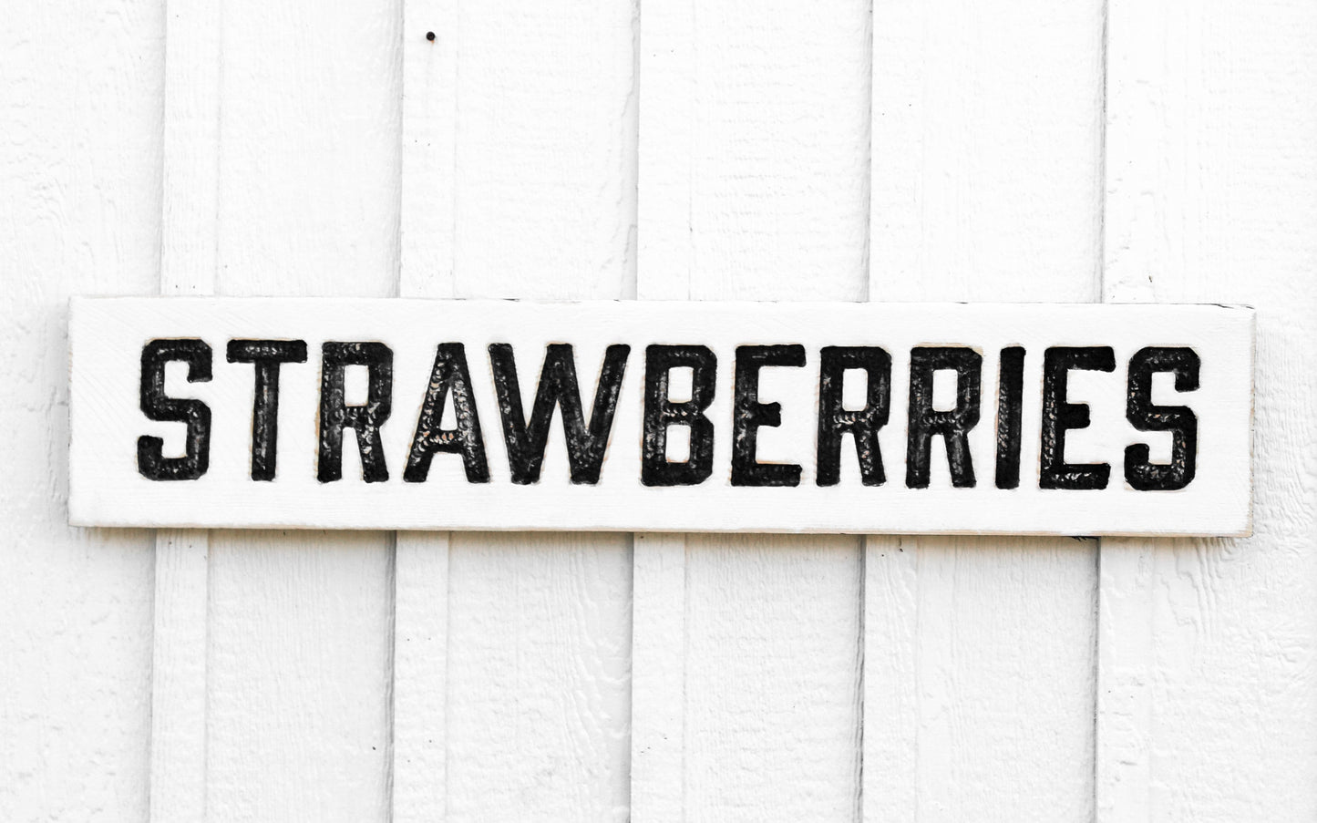 Strawberries Sign