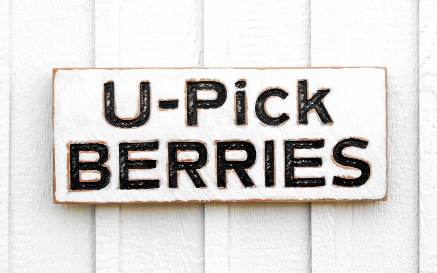 U-Pick Berries Sign