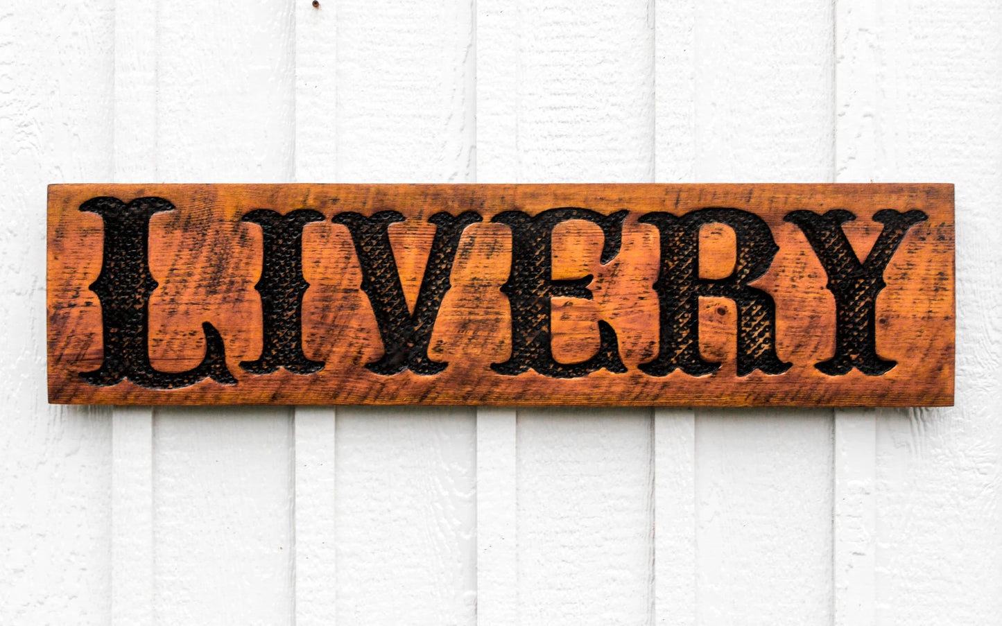 Livery Sign - Stained