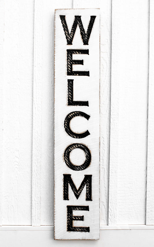 Welcome Sign - Vertical