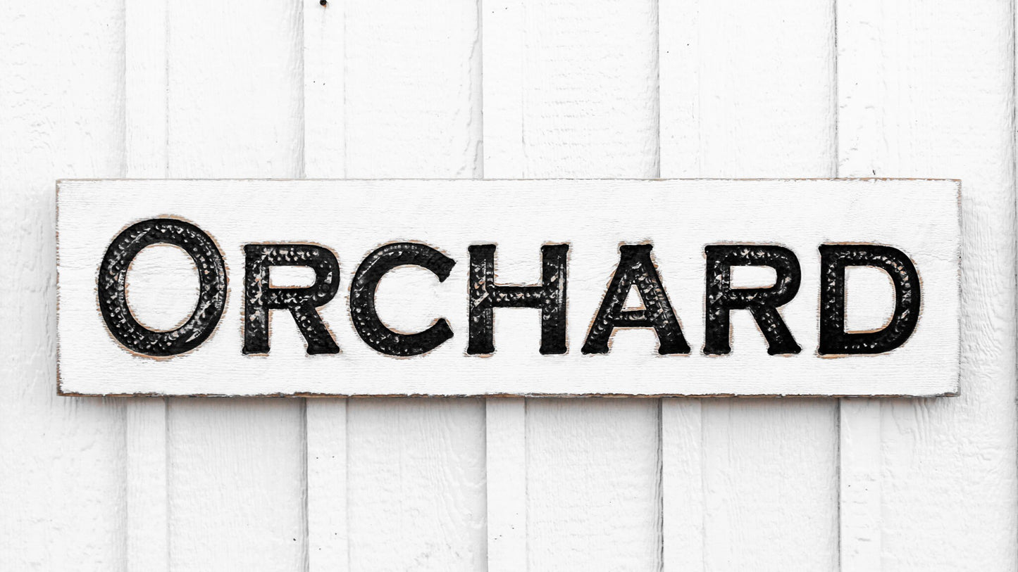 Orchard Sign