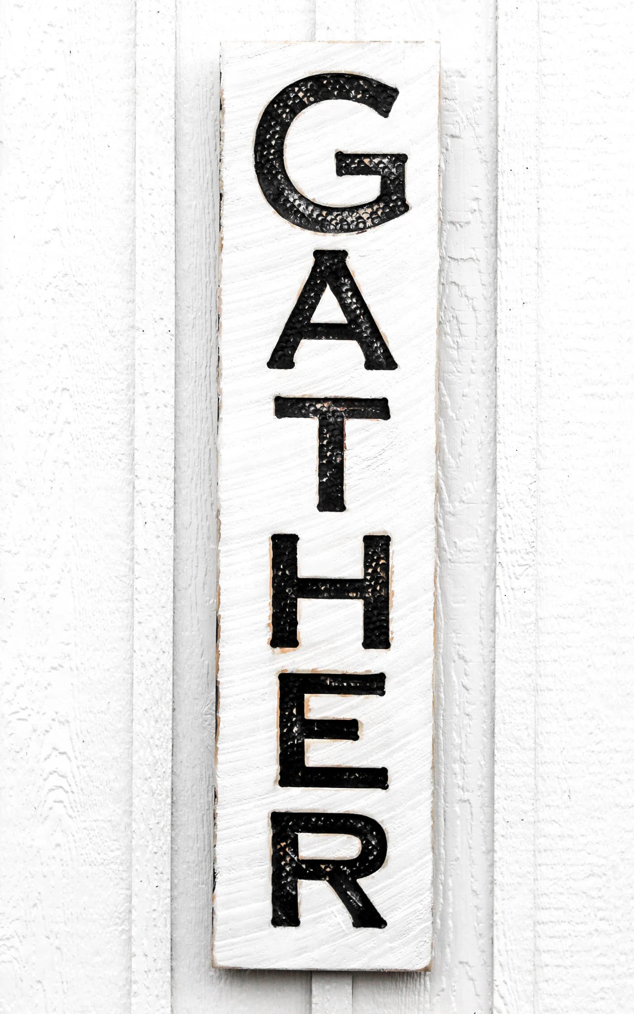 Gather Sign - Vertical