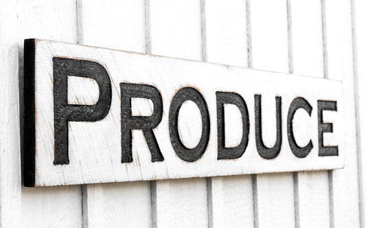 Produce Sign