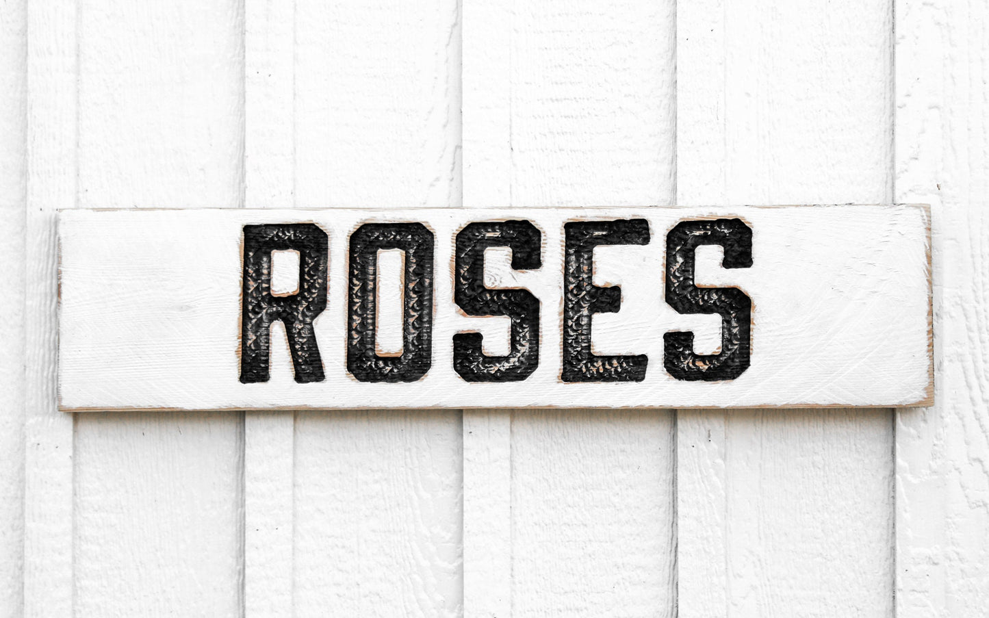 Roses Sign - Horizontal