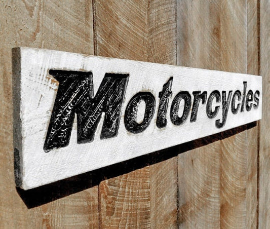 Motorcycles Sign