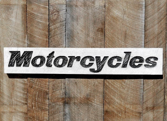 Motorcycles Sign