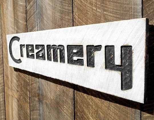 Creamery Sign