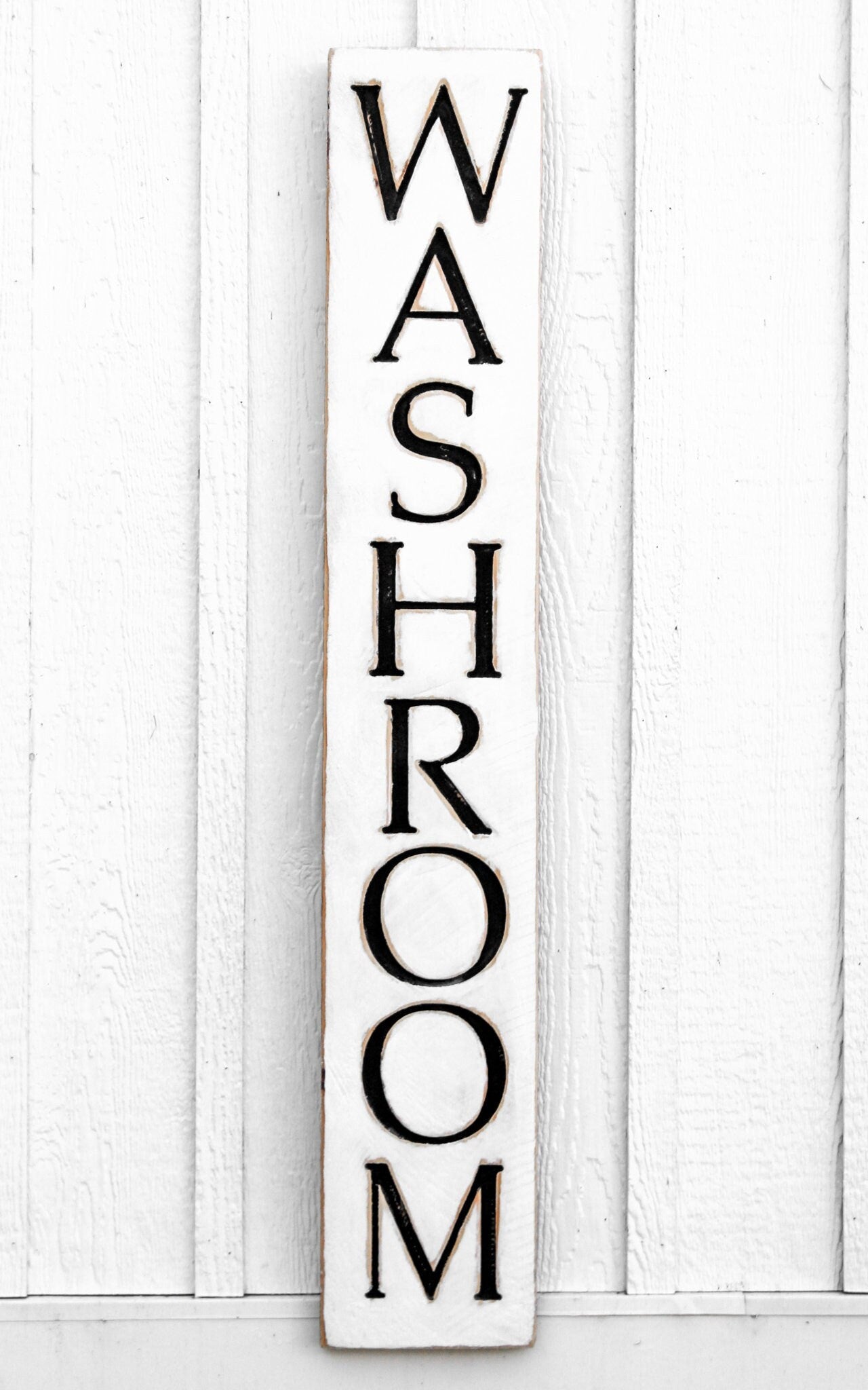 Washroom Sign - Vertical