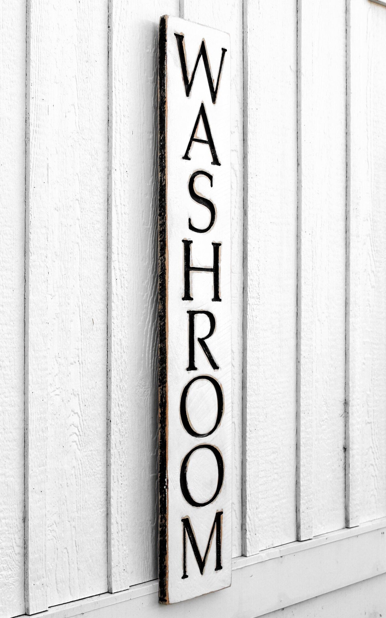 Washroom Sign - Vertical